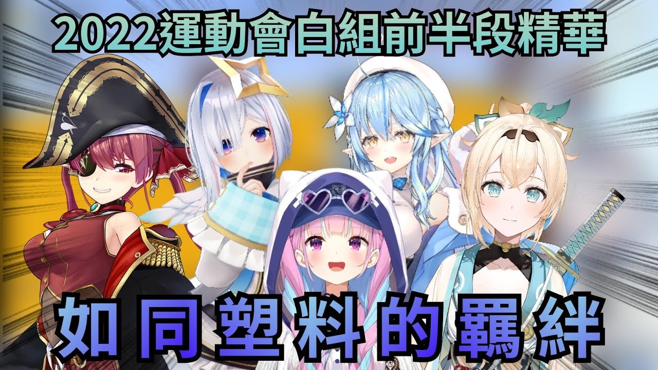 [Vtuber精華]上一秒互相安慰，下一秒激情互毆，可能這就是白組的羈絆吧...【Hololive中文】(天音彼方/寶鐘瑪琳/雪花菈米/湊阿庫婭/風真Iroha)