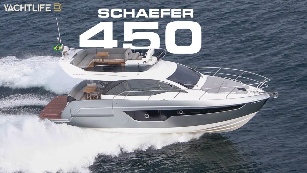 Schaefer 450 &mdash; O barco que redefine o luxo em alto mar 🚤✨