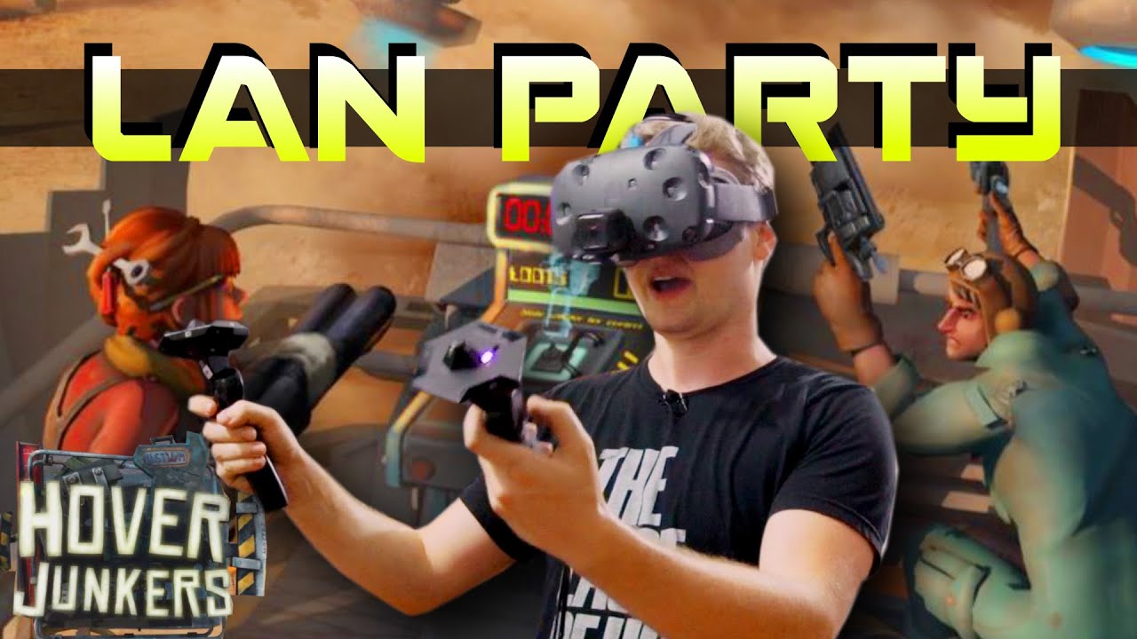 VR ROBOTS vs HUMANS PVP - Hover Junkers