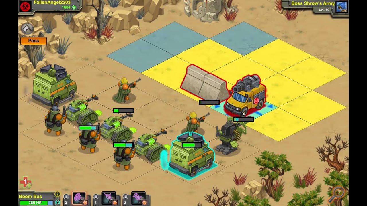 Battle Nations Boss Strike 3 (SHROW) - all waves