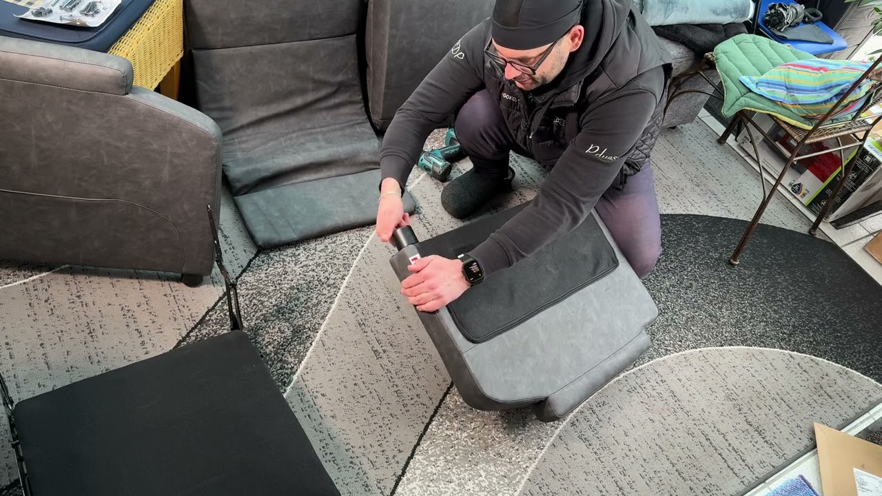 How to assemble an armchair (Recliner Chair) COMHOMA DIY