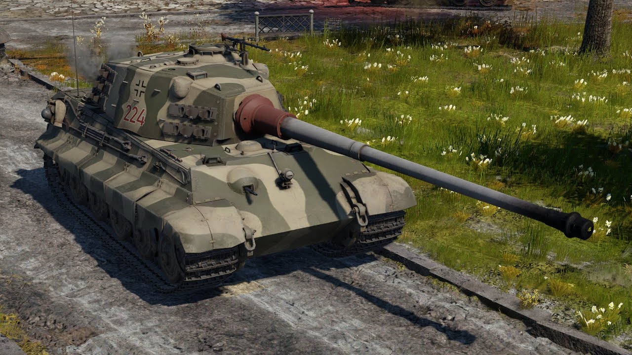 King Tiger w/ 105mm Cannon  - 