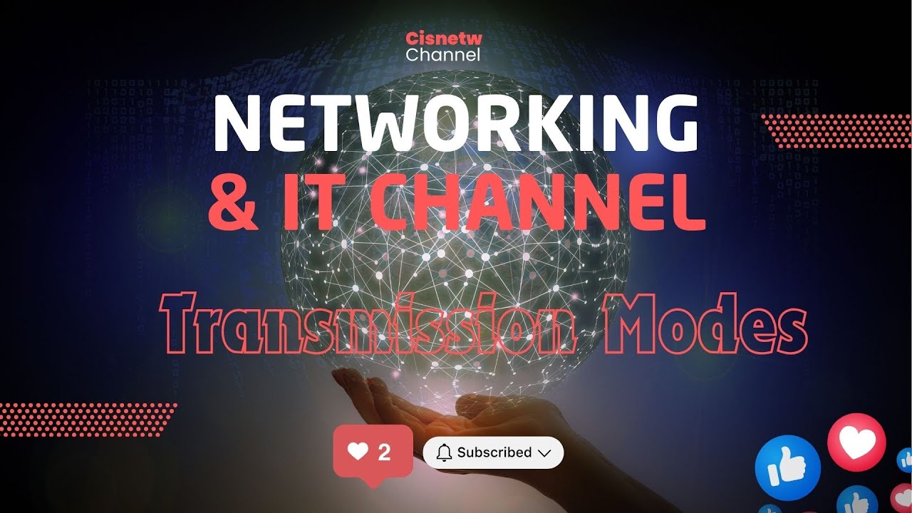 Transmission Modes (Unicast, Multicast and Broadcast).