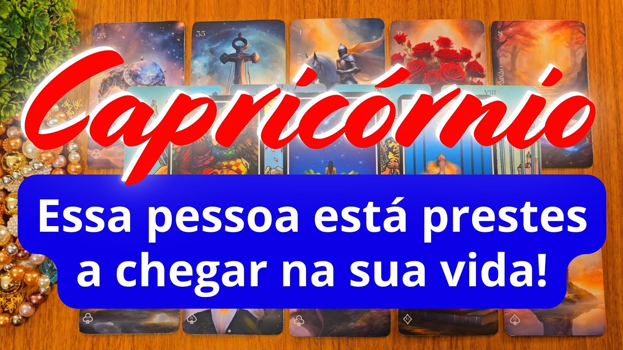CAPRICÓRNIO 💜💛 ESSA PESSOA CHEGA E TRAZ UMA GRANDE MUDANÇA PARA SUA VIDA!