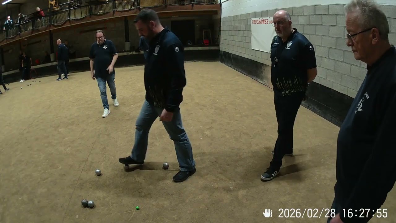 Pétanque National 2 Visé - Esseghem Match 2 (Claudy Gérard/Michel Bolette/JM Flawinne), 1 de 8