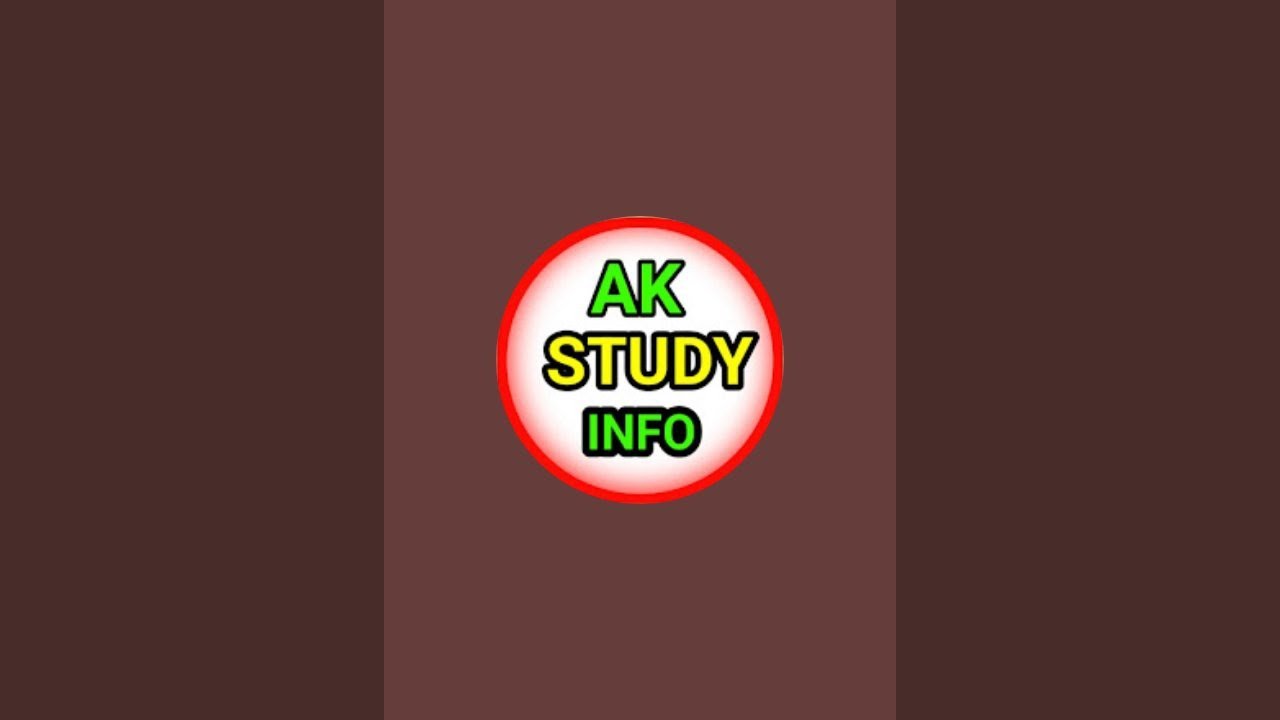 #Ak STUDY INFO