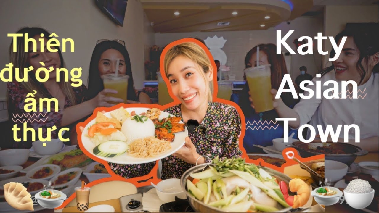Khám phá KHU PHỐ ĂN UỐNG ĐÌNH ĐÁM SẦM UẤT tại KATY ASIAN TOWN part 1 | Cuộc sống tại Katy, Texas