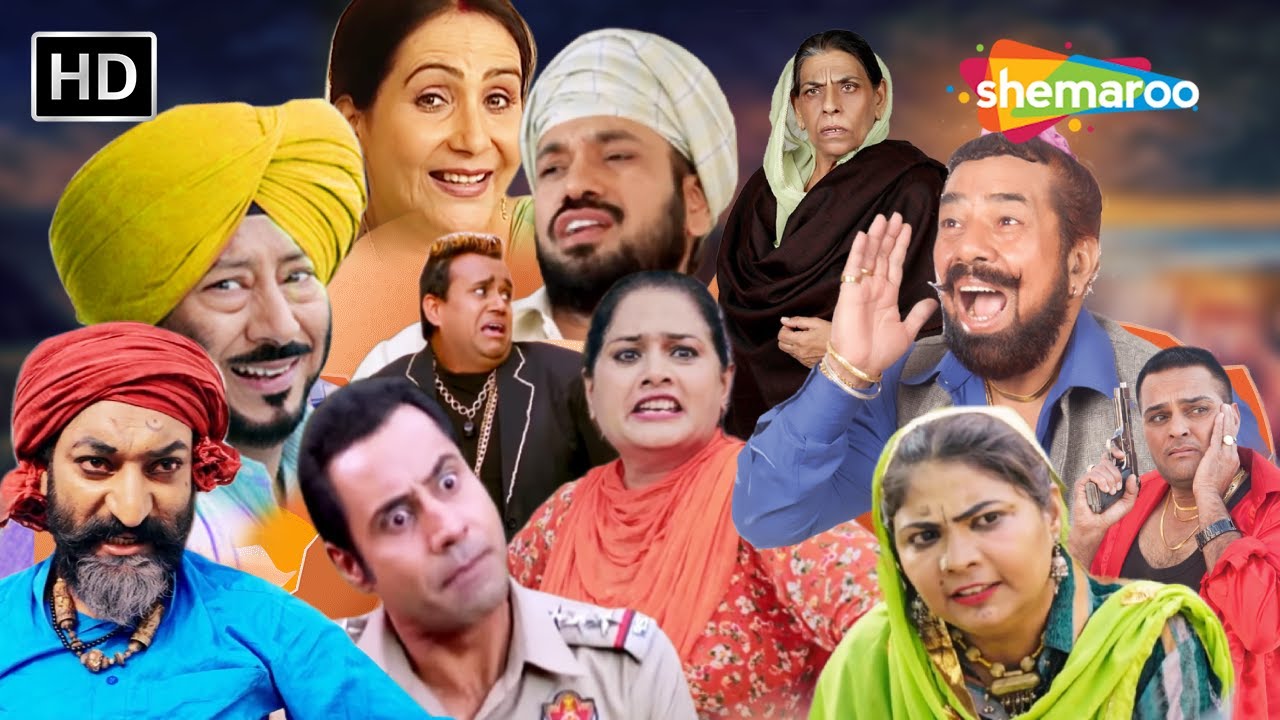 NonStop Comedy Video | Back To Back Comedy Scene | Best Punjabi Comedy Video 2024 | Best Funny Video