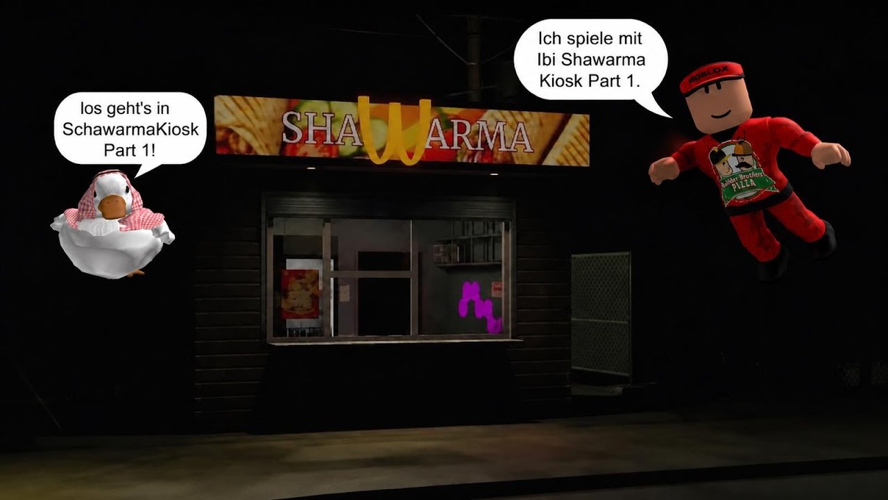 Ich spiele Schawarma kiosk mit Ibi teil 1