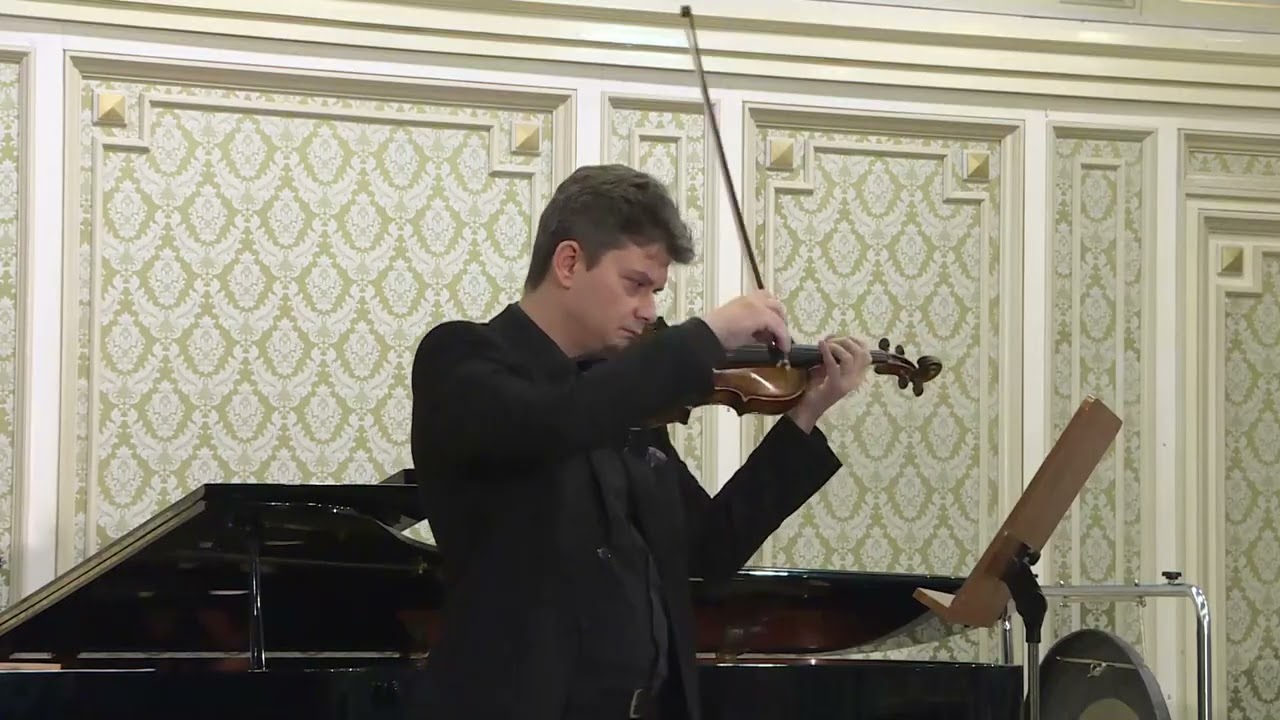 Marcel Spinei - Sonate ”Byzantion” op. 8, for Violon, with Ciprian Oravet, at Romanian Athenaeum