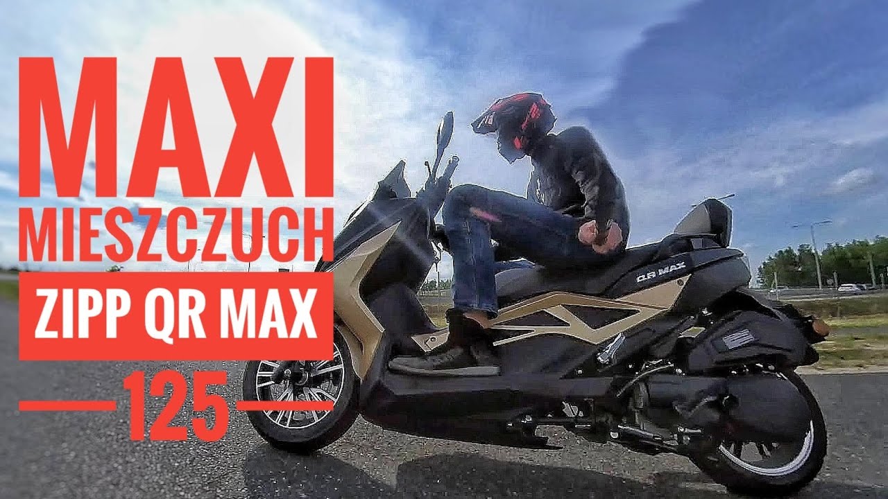 Zipp QR Max 125, miejski skuter z pazurem :) Vlog #2