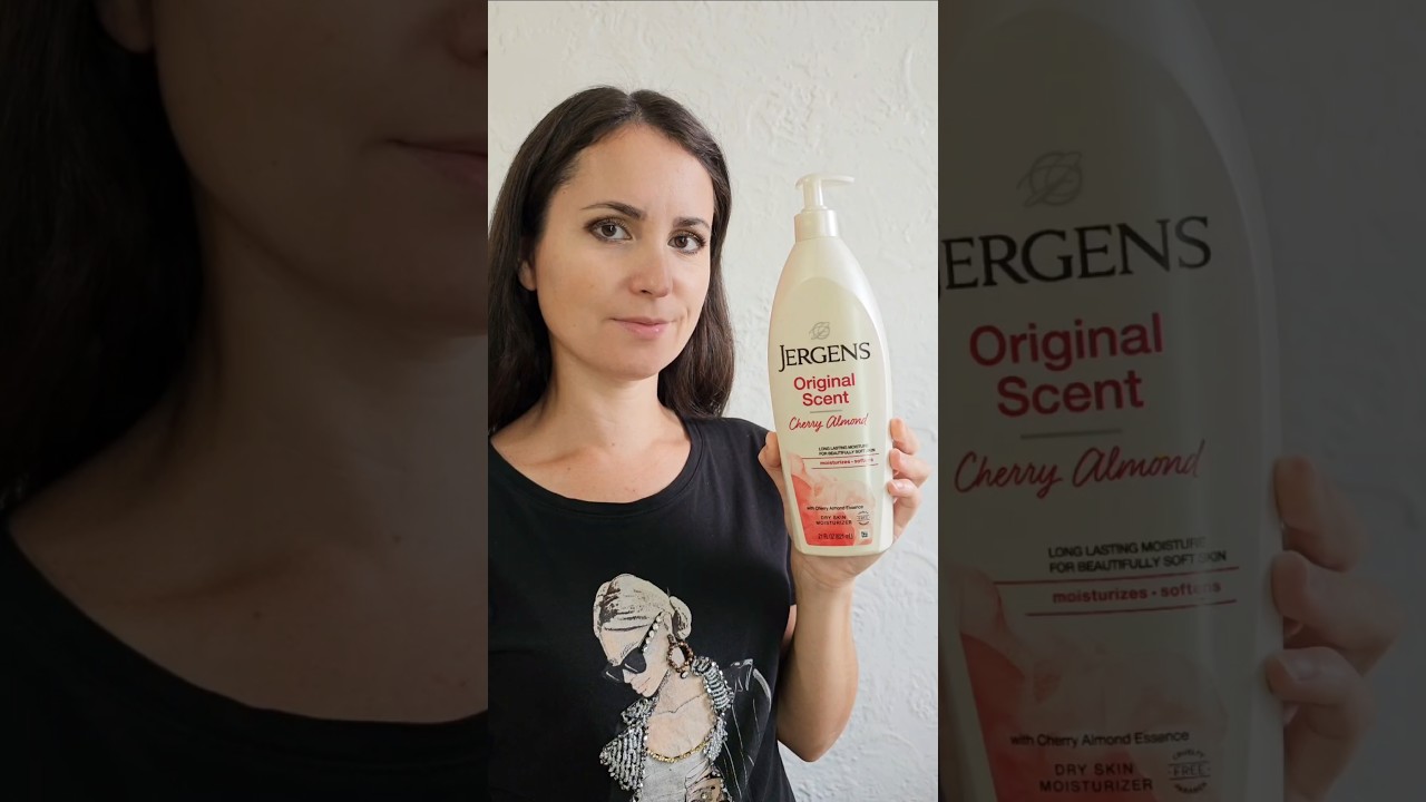 Гладкая кожа, сладкий аромат! 🍒✨ Лосьон Jergens Original Scent Cherry Almond Lotion
