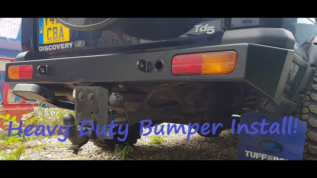 Discovery 2 Modifications Part 2 - Heavy Duty Rear Bumper Install