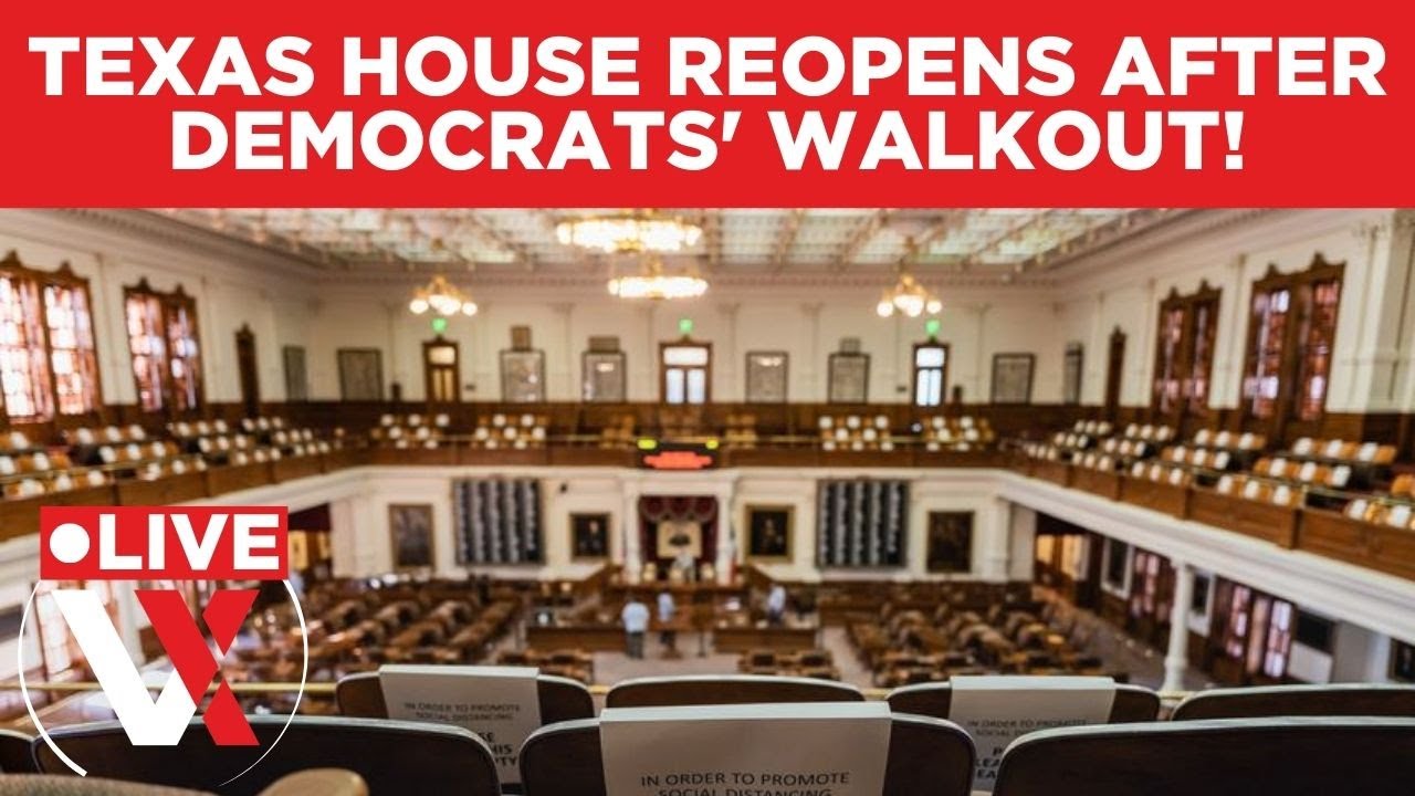 LIVE | Texas House Holds Legislative Session After Democrats Return from Walkout | VERTEX
