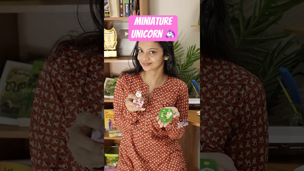 🤩❤️&zwj;🔥 Simple miniature unicorn .. Magic Horse ! 🦄💯😄