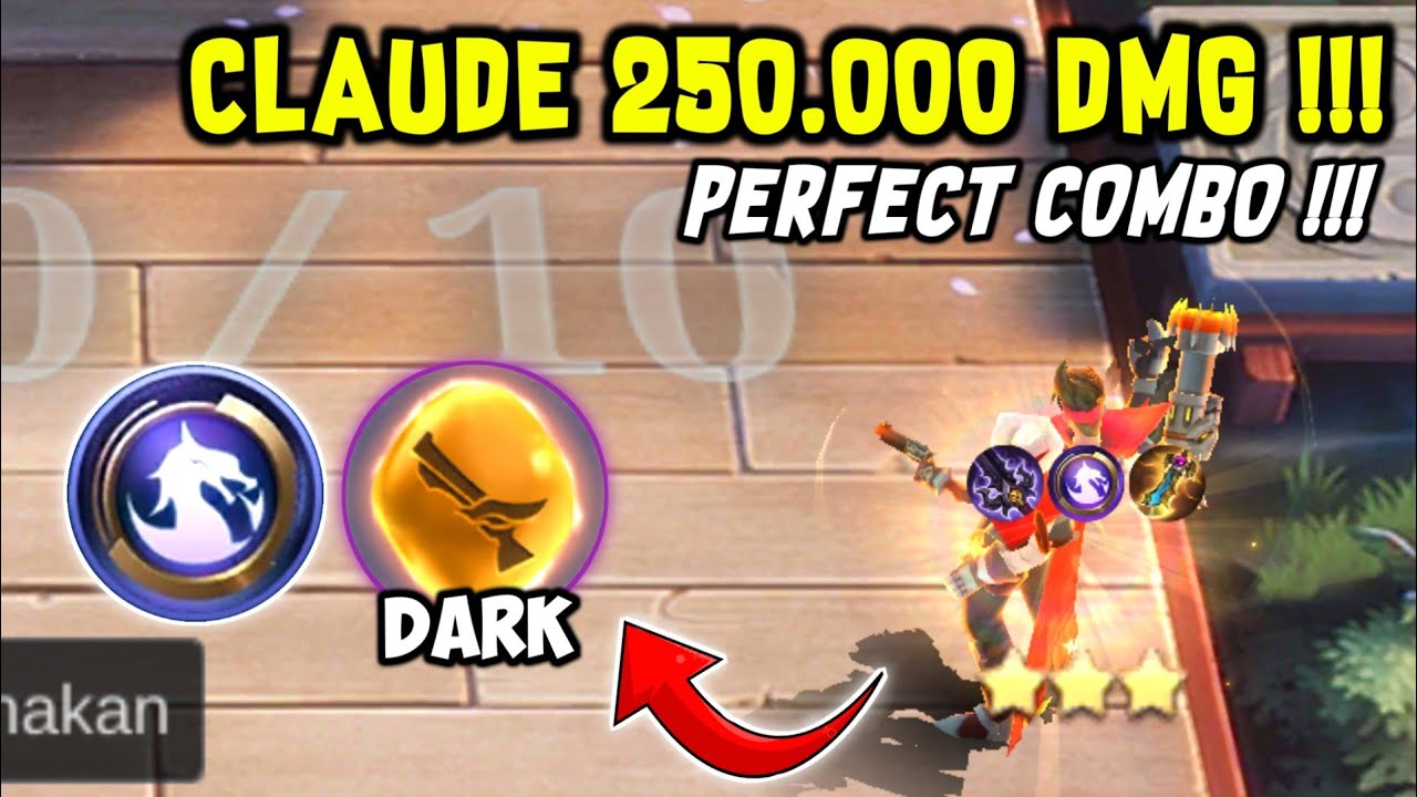 CLAUDE WYRMSLAYER 250.000 DMG !!! COMBO PALING PERFECT !! COMBO MAGIC CHESS TERKUAT 2023