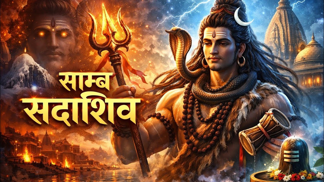 Samb Sadashiv Mantra | Powerful Shiva Mantra for Health, Peace & Protection | 108 Times Chant