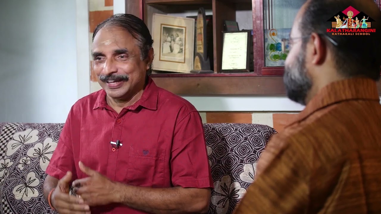 Acharya Uvaacha 3 Kalamandalam Satheeshan senior kathakali makeup artist and costumer