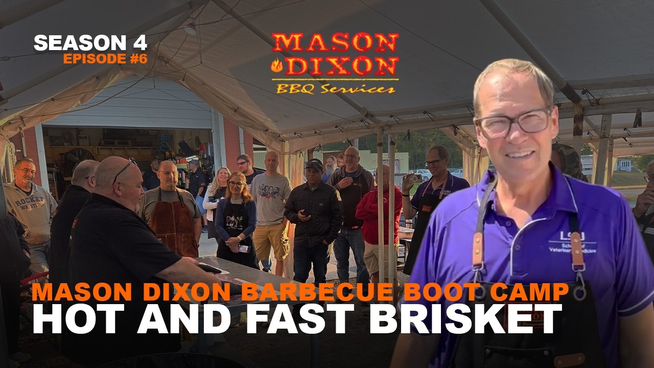 Быстрое и горячее приготовление грудинки в Mason Dixon BBQ Services Boot Camp
