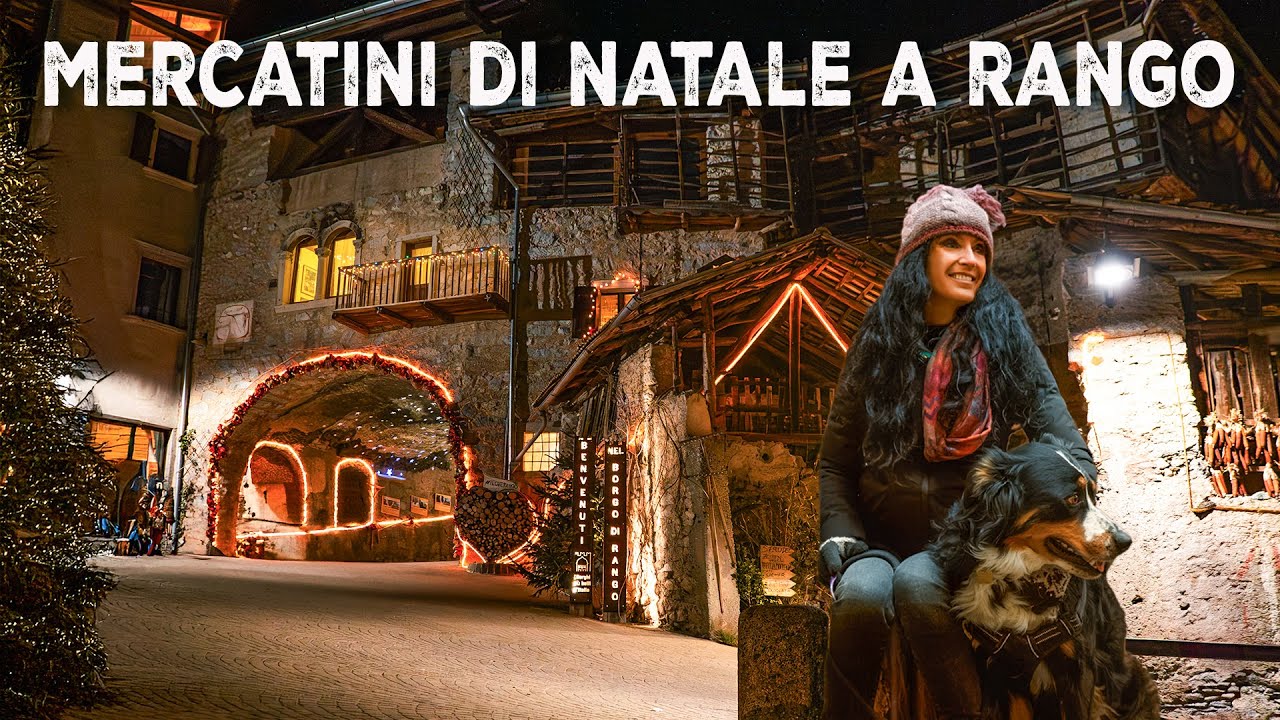 MERCATINI di NATALE a RANGO, e le TERME di COMANO - in camper Van!