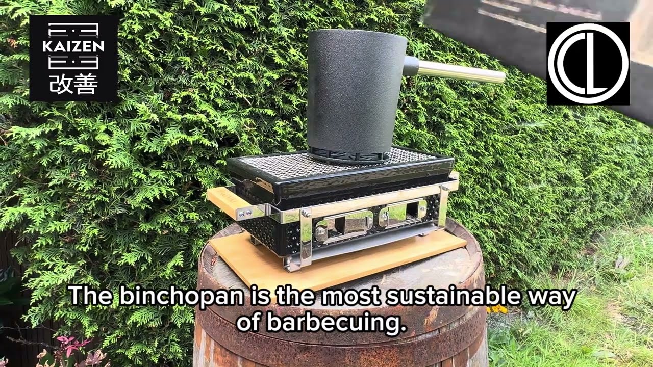 🔥 Yakiniku Binchopan – The Ultimate Binchotan Charcoal Chimney Starter & Extinguisher! 🔥