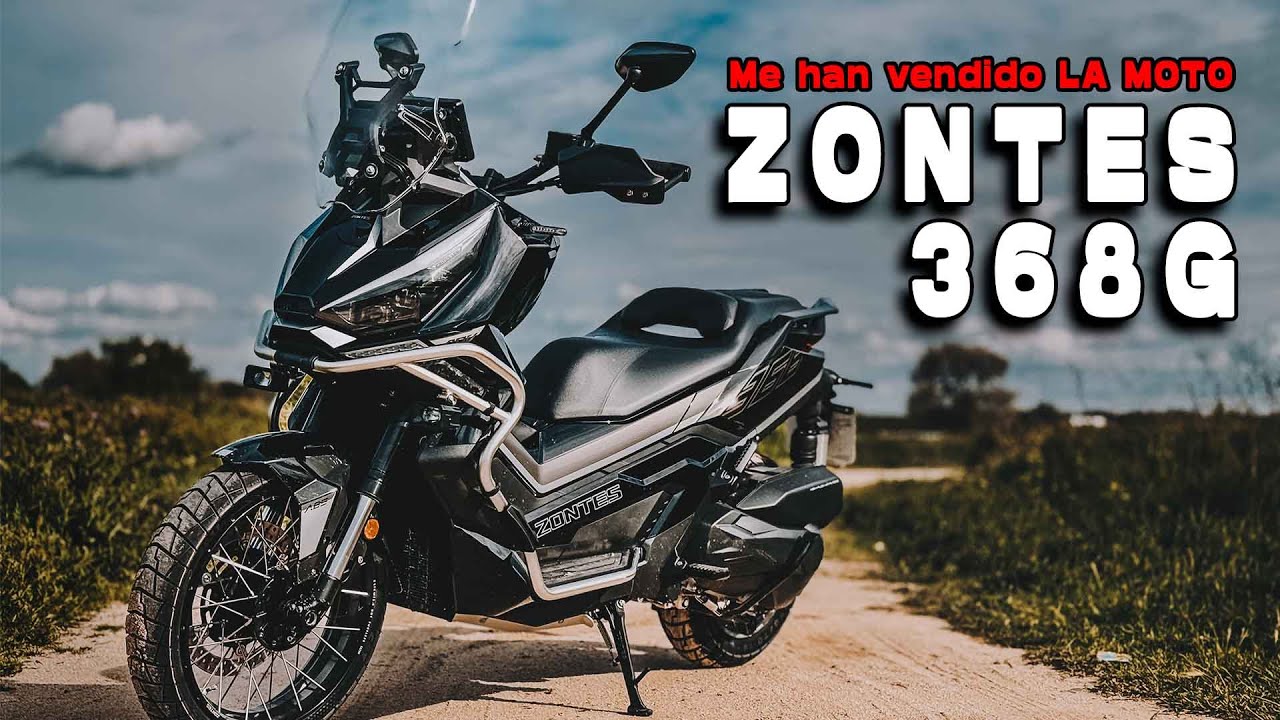 🚨Me he comprado una MOTO escuter CHINA - Zontes 368 G ADV