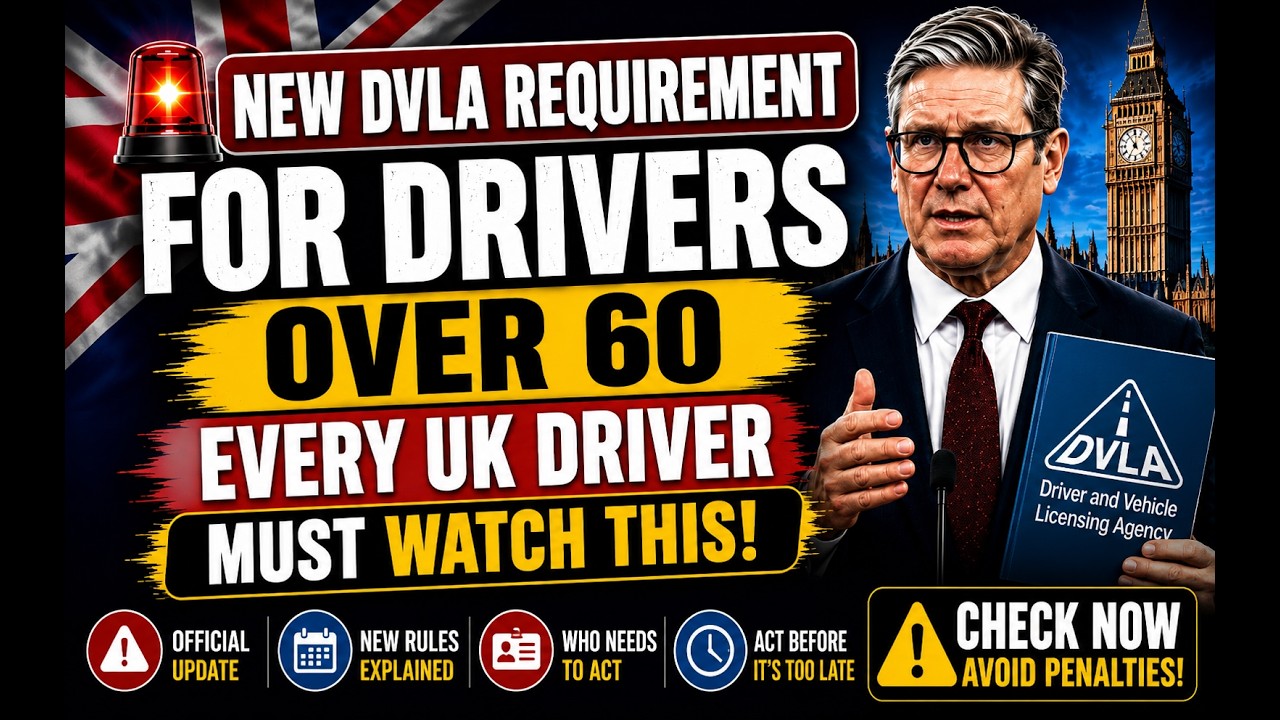 1. 🤯 SHOCKING DVLA RULE 2026 + Drivers Over 60 + Major Licence Impact!