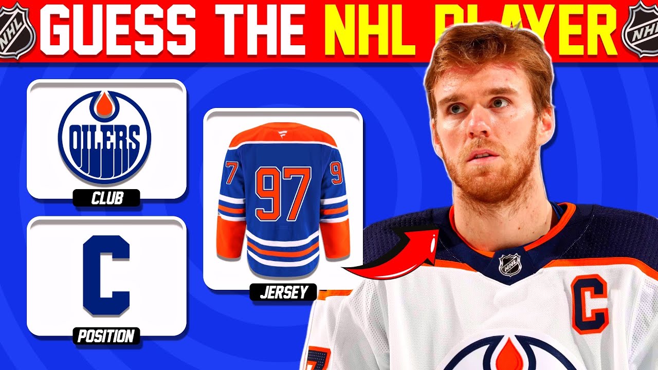 Guess the NHL Player by 3 Clues !