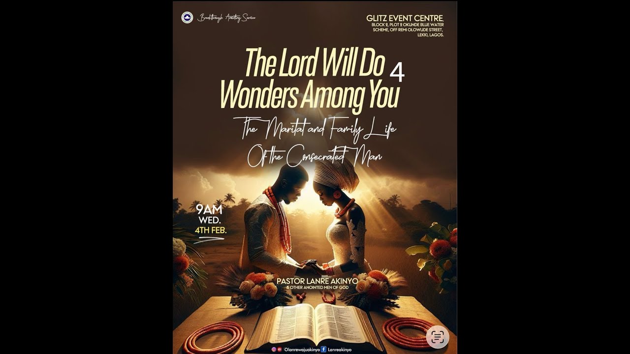 The Lord Will do Wonders Amongst You Pt.4 || The Breakthrough Experience || 4th Feb, 2026