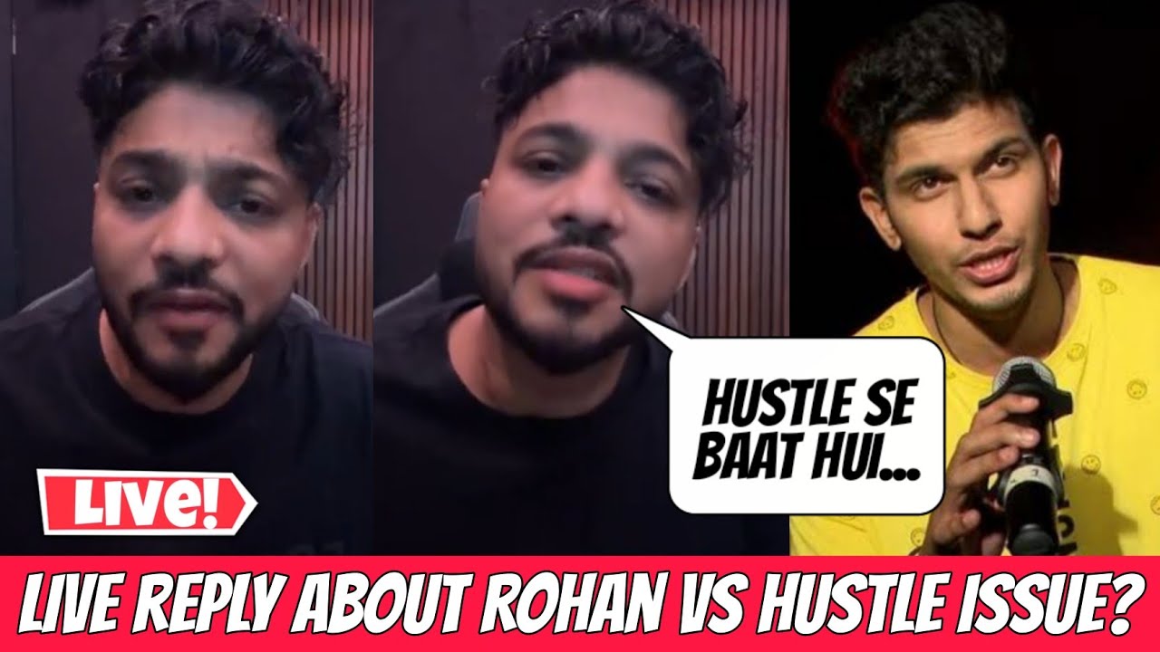 Raftaar Live Reply On Rohan Cariappa Vs Hustle 4! Talking About Issue With Rohan Cariappa! Full Live