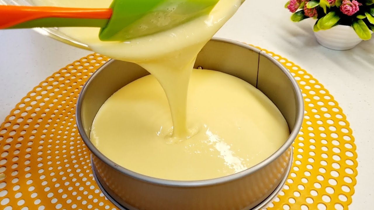 Вкусный быстрый и легкий торт! без масла! Простой и вкусный рецепт.
