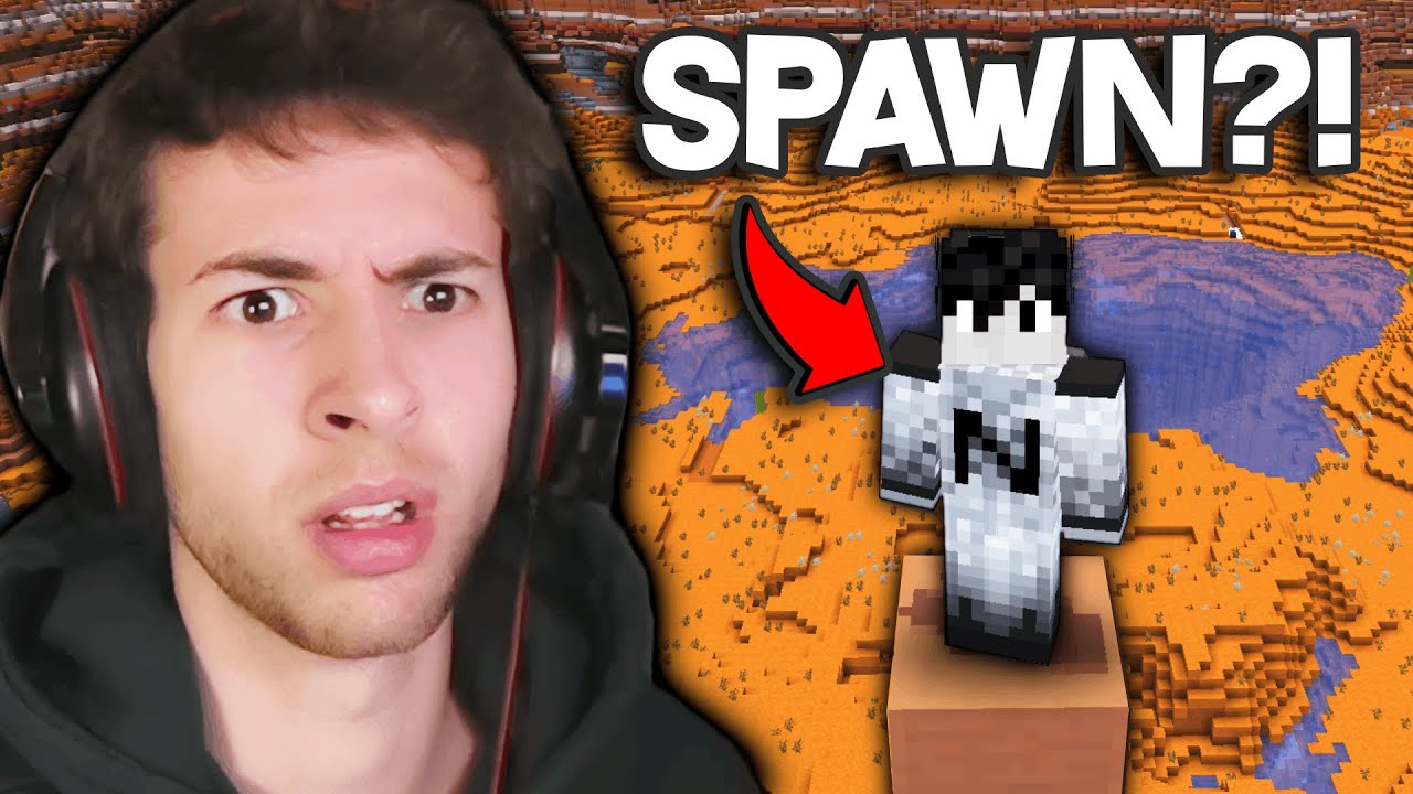 YOU CHALLENGED ME TO SPEEDRUN A HORRIBLE WORLD IN MINECRAFT!