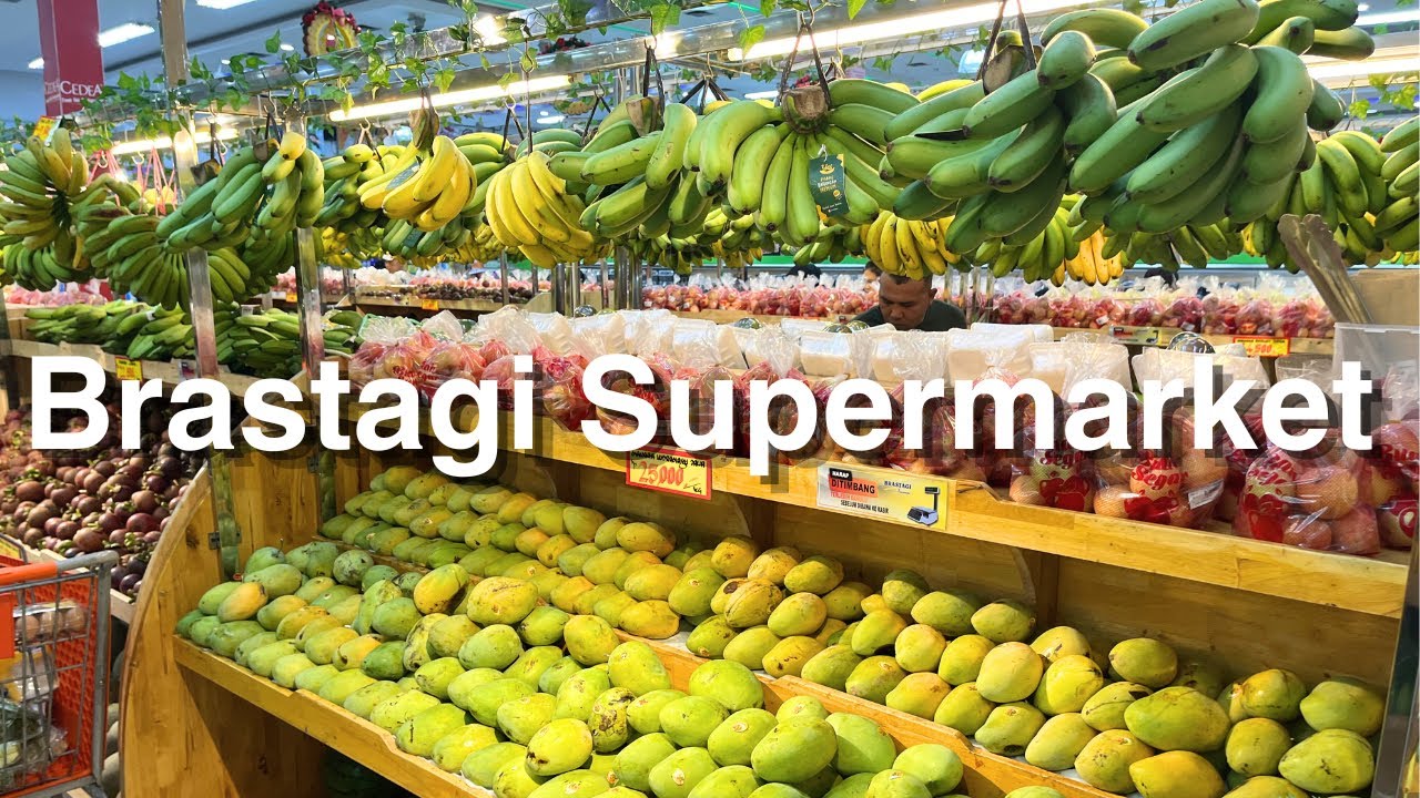 Indonesia Product Prices, Brastagi Supermarket Full Review 4K