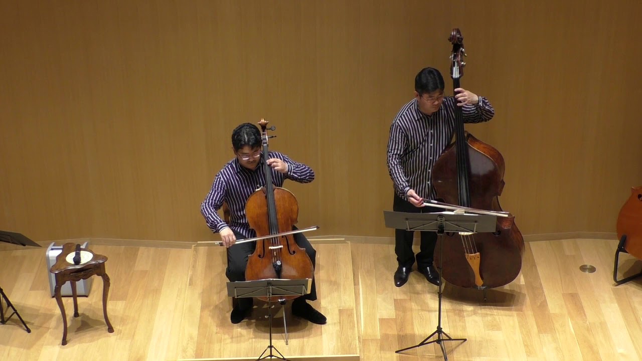 Duo Twins      西山健一(Vc.) 西山真二(Cb.)　 G.Rossini : Duetto