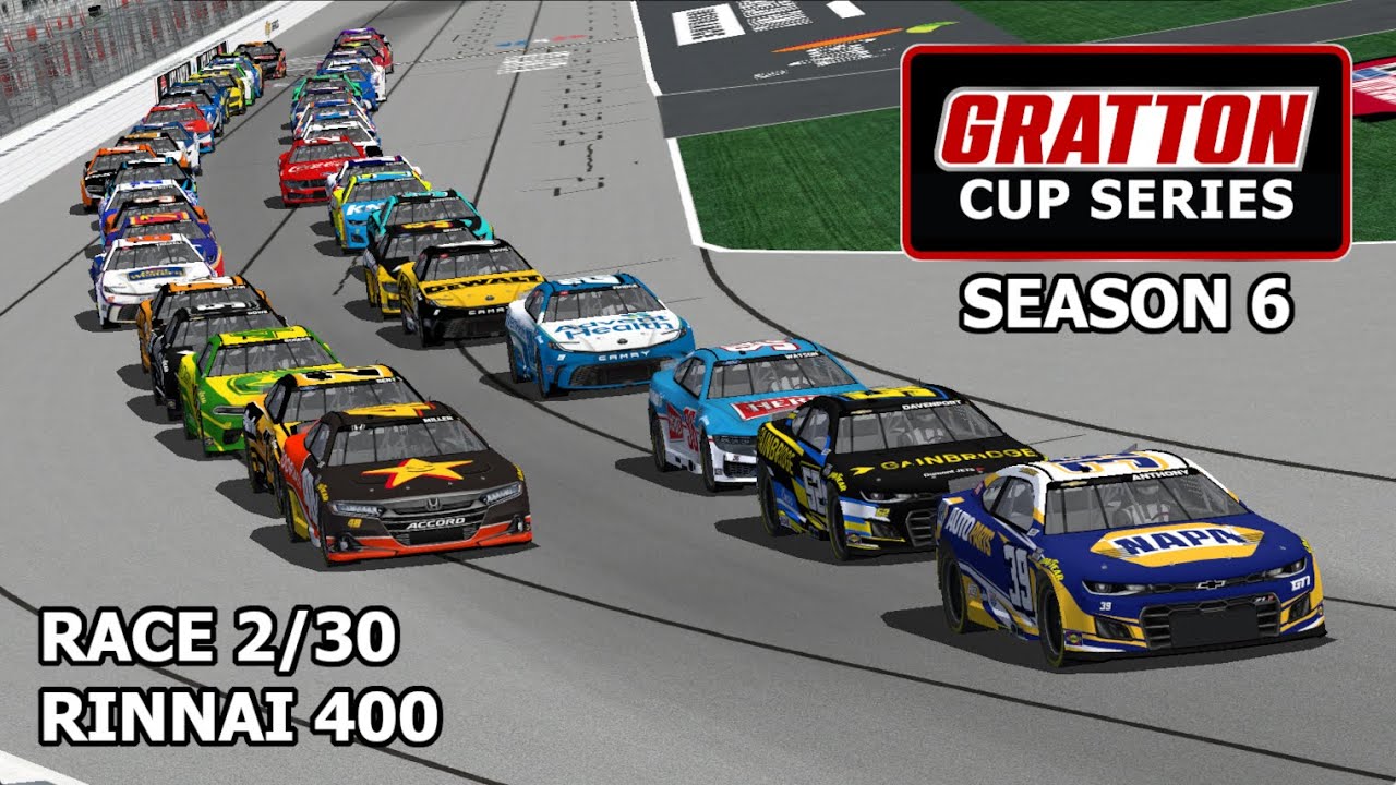 NR2003 Gratton Cup Series Season 6 Race 2/30 - Rinnai 400 @ Atlanta Motor Speedway
