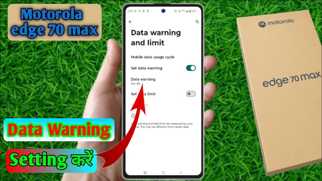 moto edge 70 max data warning setting, moto edge 70 max data warning kaise hataye