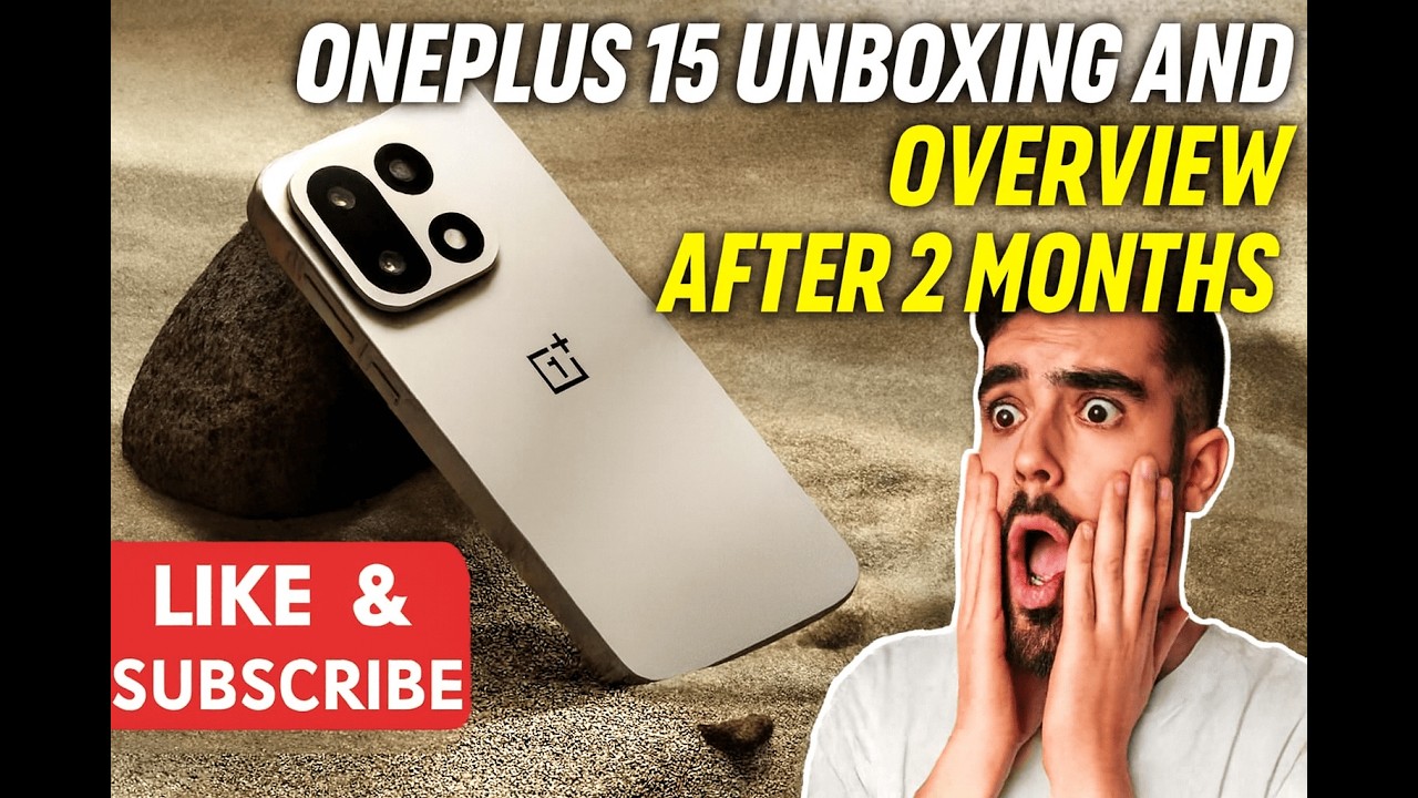 ​OnePlus 15 Unboxing and Overview: The Speed King is BACK! 👑