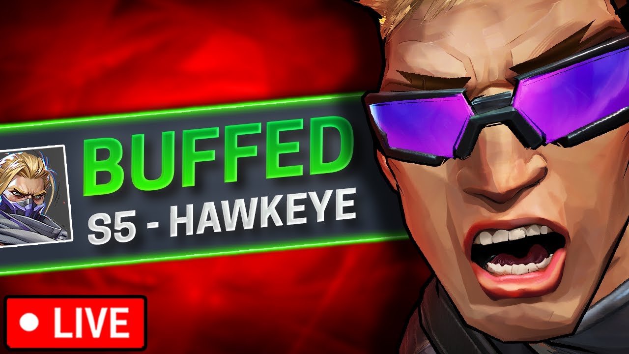 Buffed FLANK Hawkeye Gameplay - Season 5 Marvel Rivals