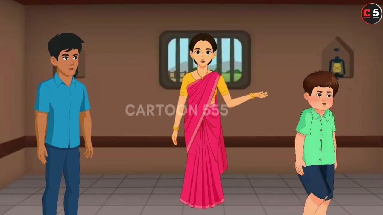 सोनू घर से निकल गया 🥺 | Hindi Story | Hindi Kahani | Moral Stories | cartoon story