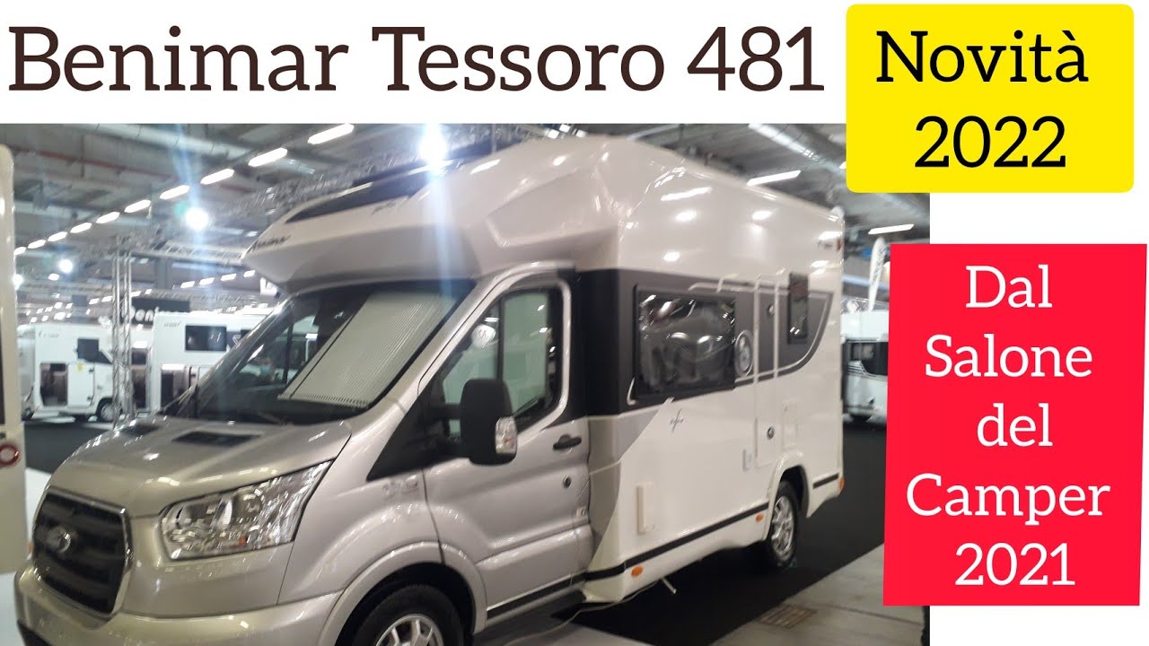 Benimar Tessoro 481 - novità 2022 - dal  Salone del camper  2021.