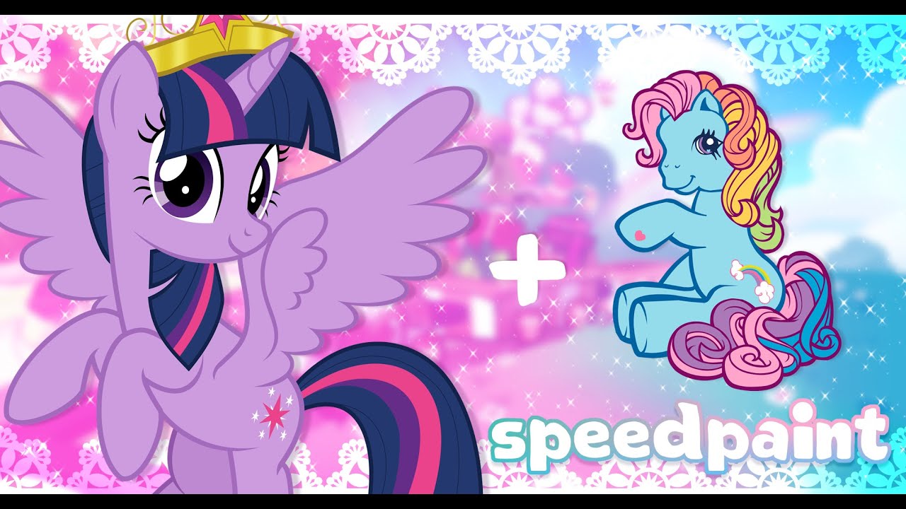 ⸜(｡˃ ᵕ ˂ )⸝♡ TWILIGHT SPARKLE + RAINBOW DASH / SPEEDPAINT
