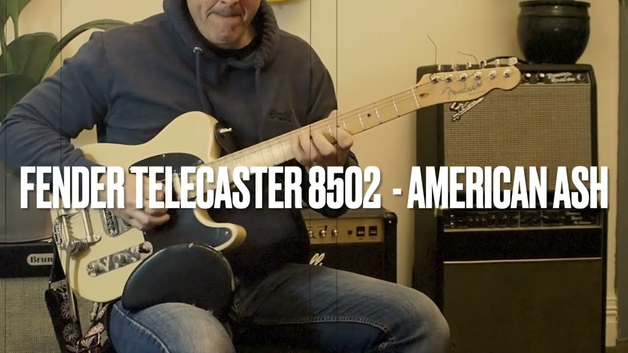 FENDER TELECASTER 8502 American Ash Series Telecaster - Demo Tones #telecaster  #guitar #fender