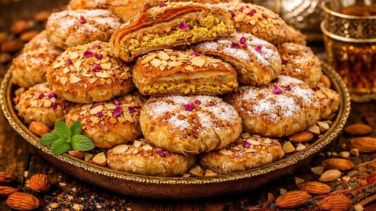 تحضيرات رمضان✔️ بسيطلات بالدجاج واللوز بطريقة سهلة حتى لو كنتي مبتدئة ينجحو معاك 👌
