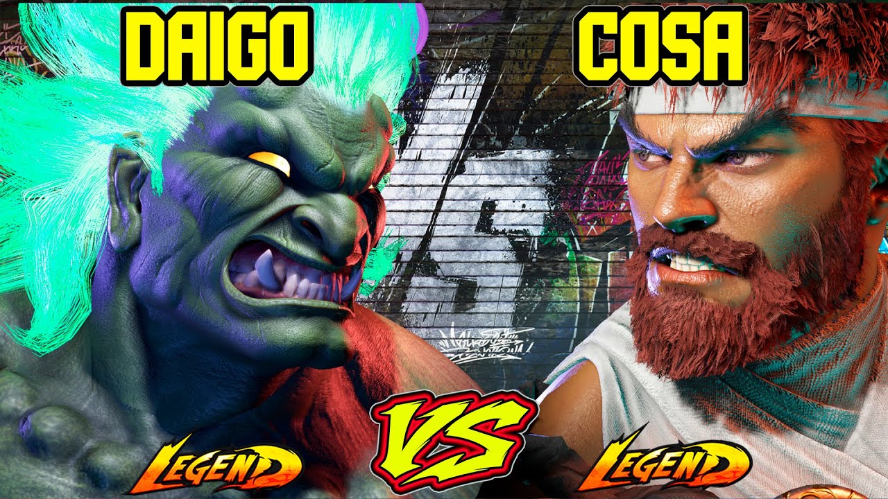 SF6 Daigo Umehara (Oni mod) VS Cosa (Ryu)💥Messatsu💥