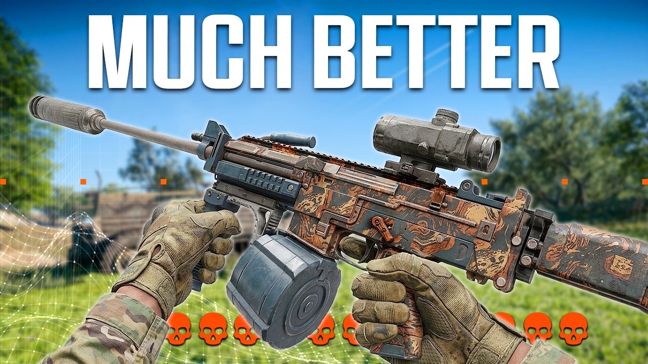 (New Suppressor) BF6 KTS LMG is BETTER NOW - Battlefield 6 Season 4 Gameplay...