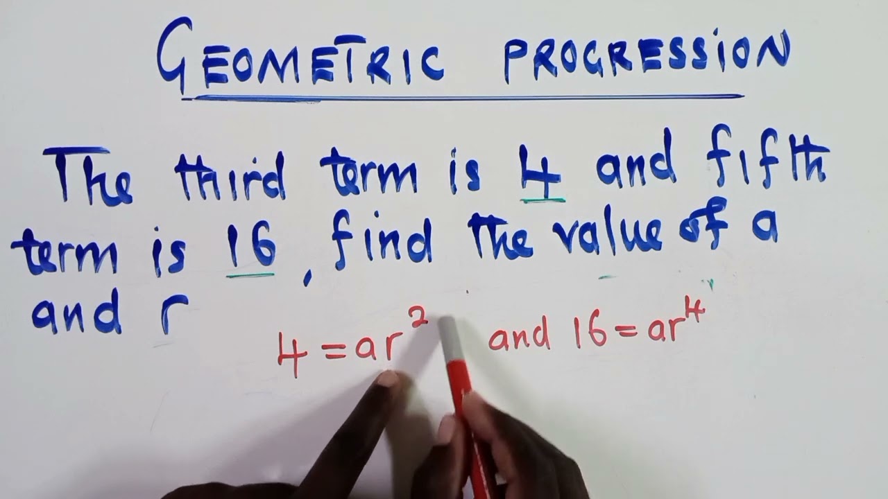 Geometric progression