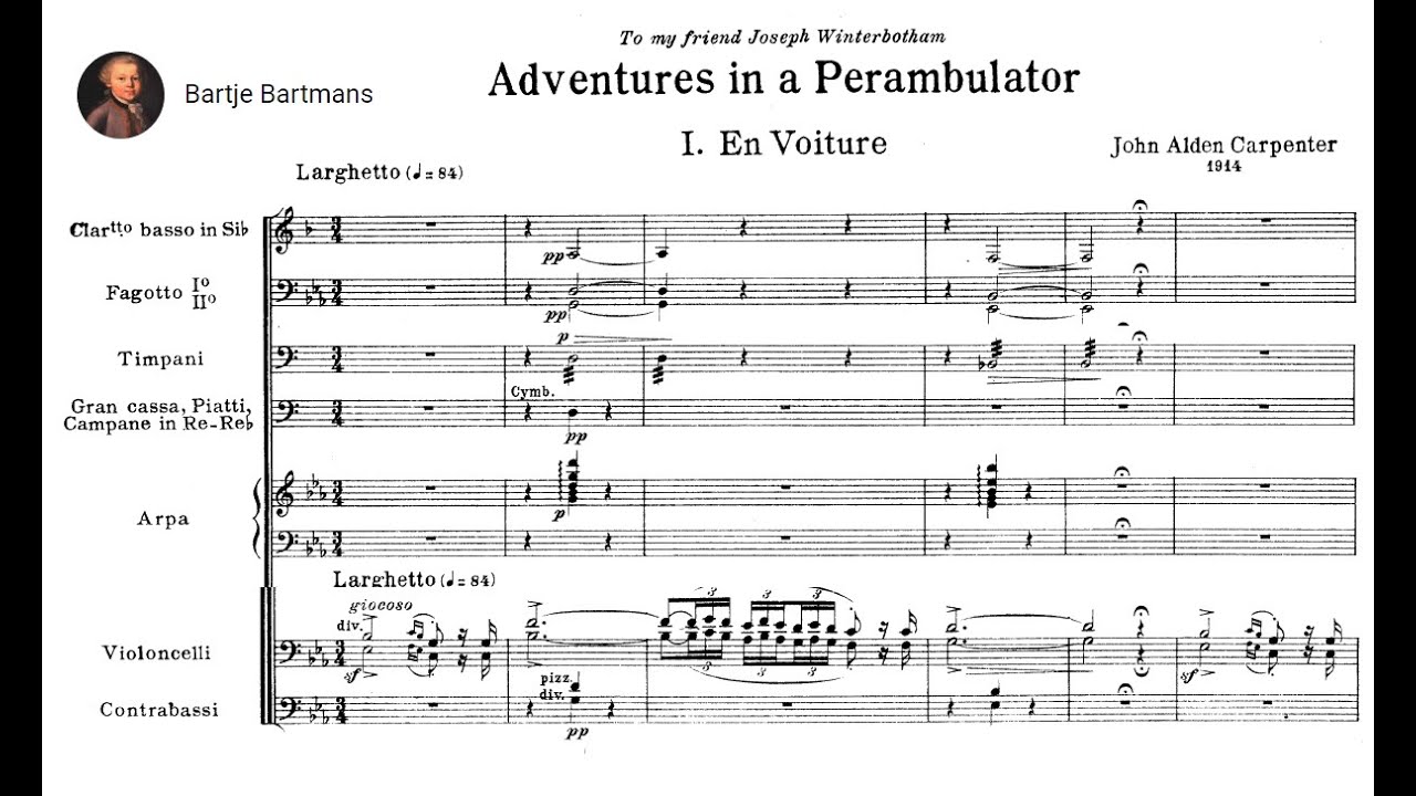 John Alden Carpenter - Adventures in a Perambulator (1914, rev. 1941)