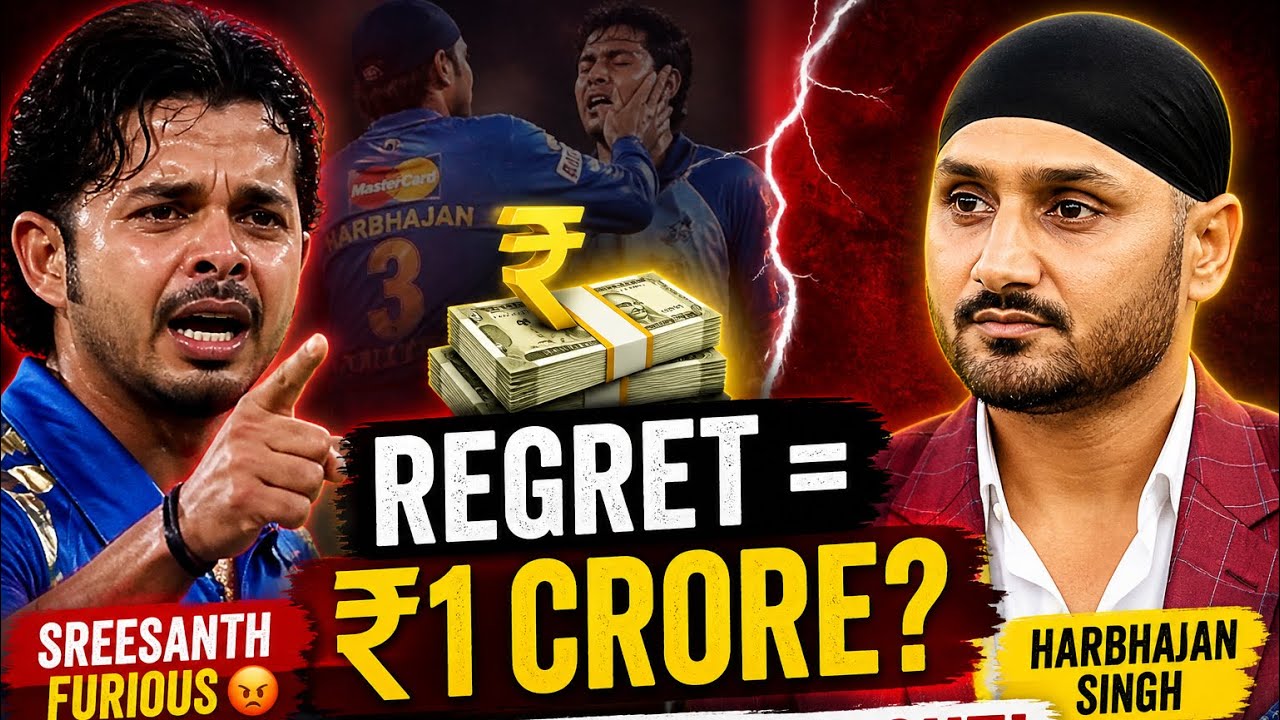 Harbhajan Singh EXPOSED? Earned Crores from Slapgate Regret | Sreesanth Angry