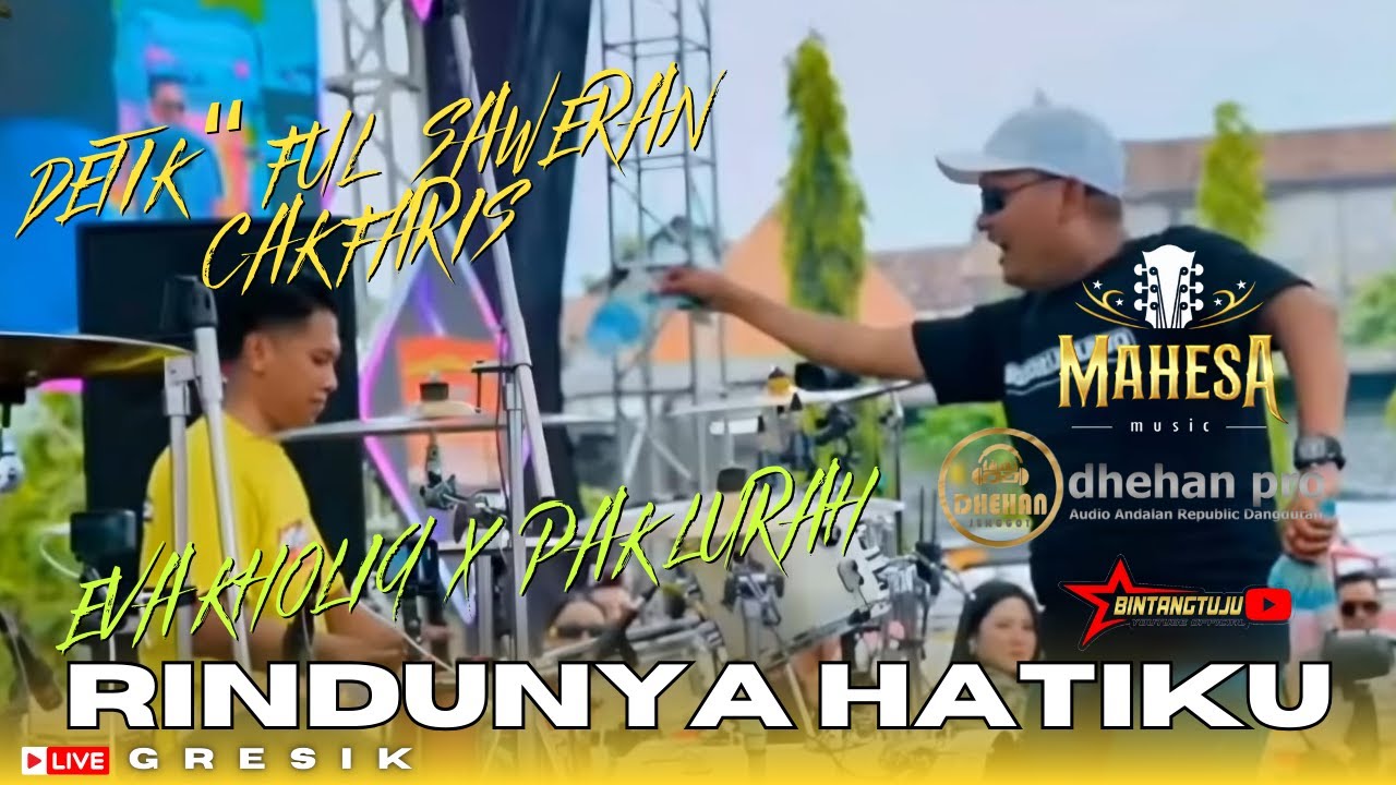 COVER KENDANG CAK FARIS - RINDUNYA HATIKU EVA KHOLIQ X PAK LURAH - MAHESA MUSIC FEAT DHEHAN PRO