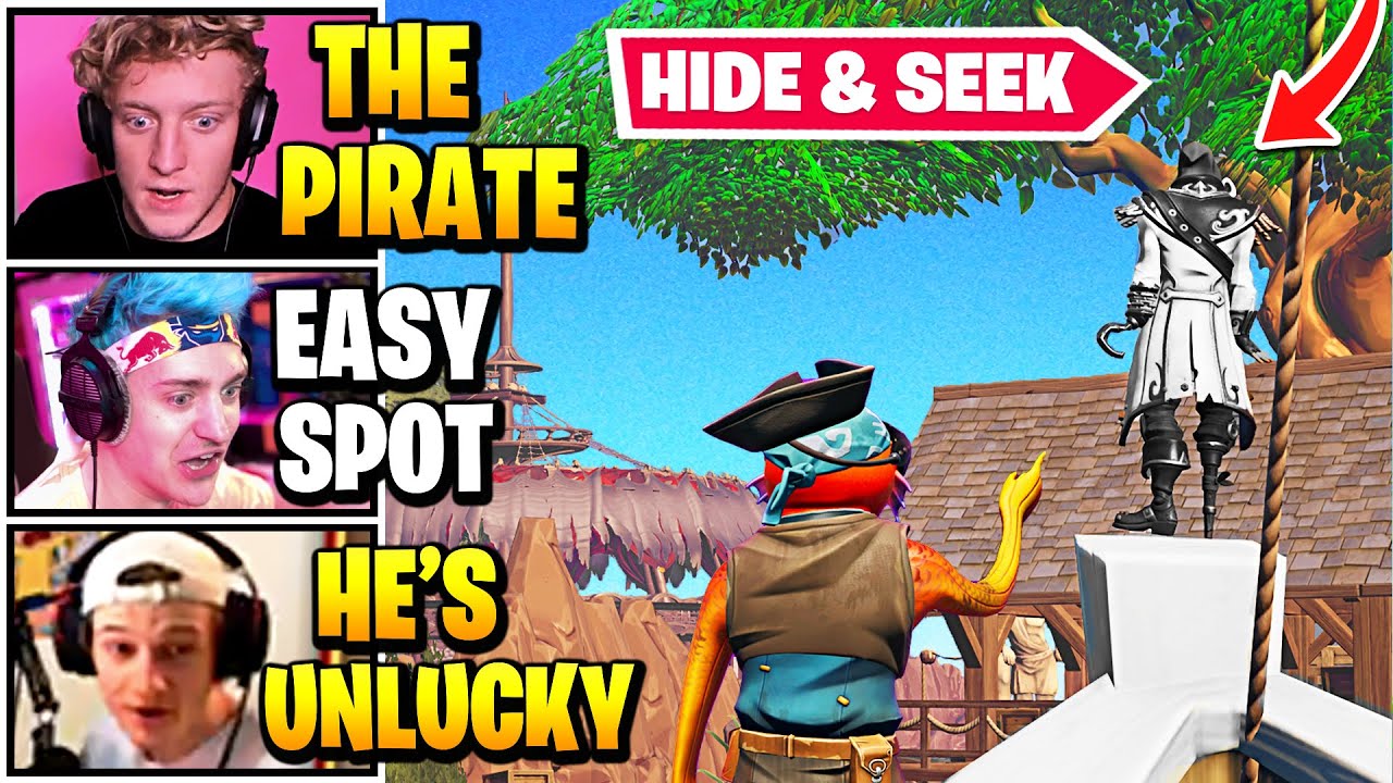 Streamers Host *UNLUCKIEST* HIDE AND SEEK Game | Fortnite Daily Funny Moments Ep.595